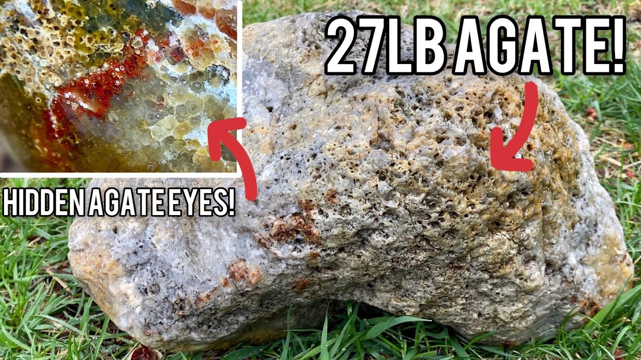 What Does a 27lb Agate Look Like in Macro? 🤔