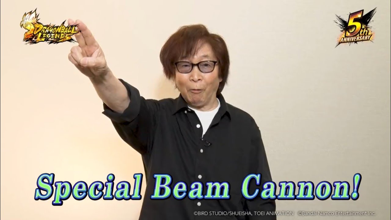 Toshio Furukawa The Voice Of Piccolo Message DRAGON BALL LEGENDS 5th ANNIVERSARY