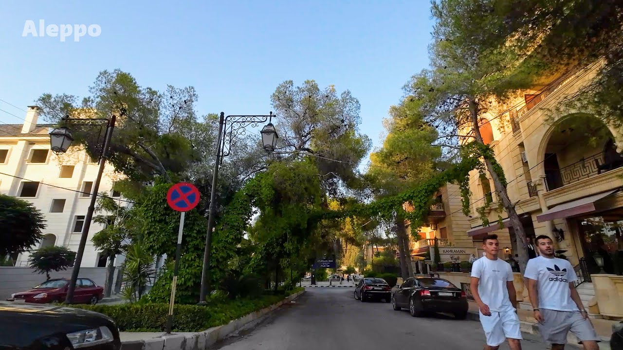 جولة في أجمل شوارع حلب |  2024