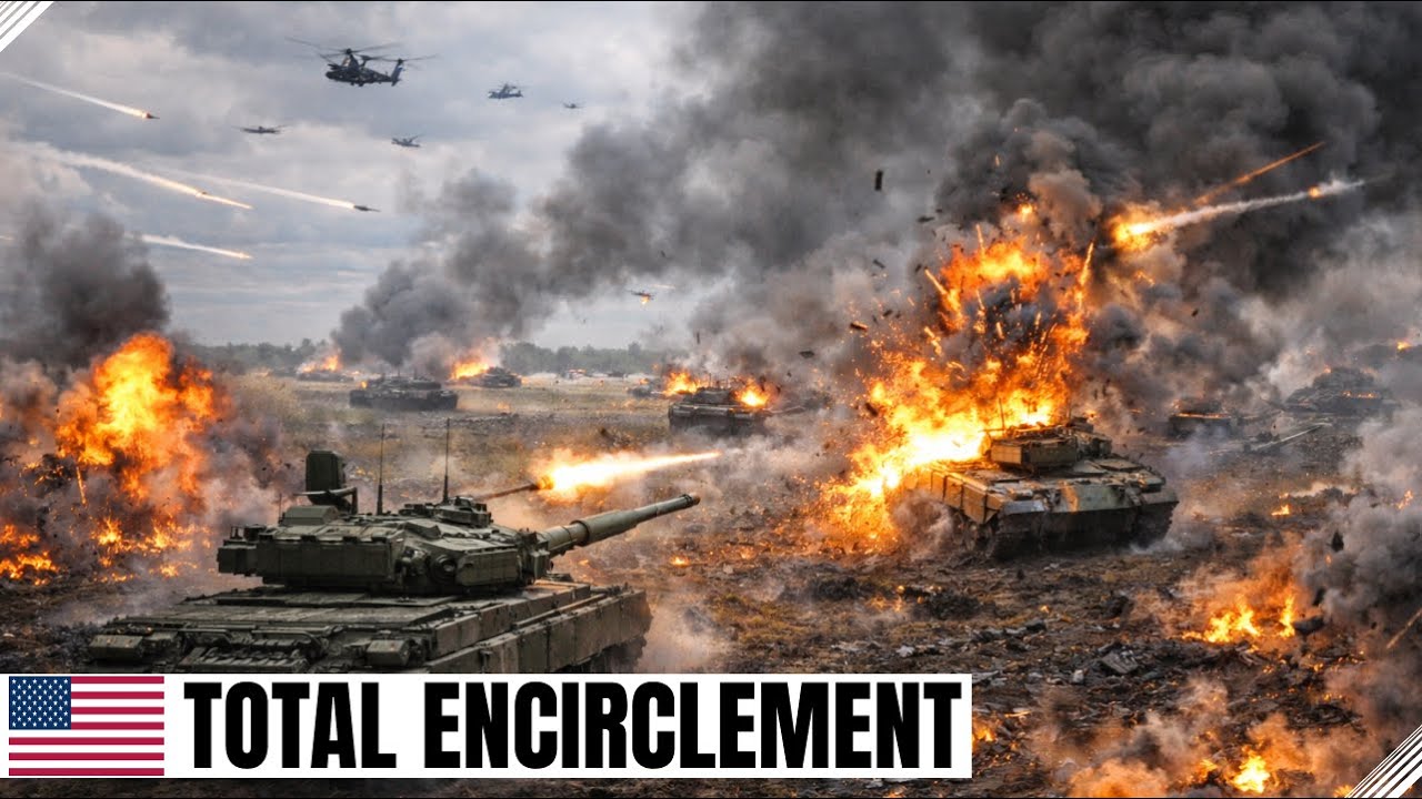 5,000 US Troops Surrounded by 15,000 Enemy