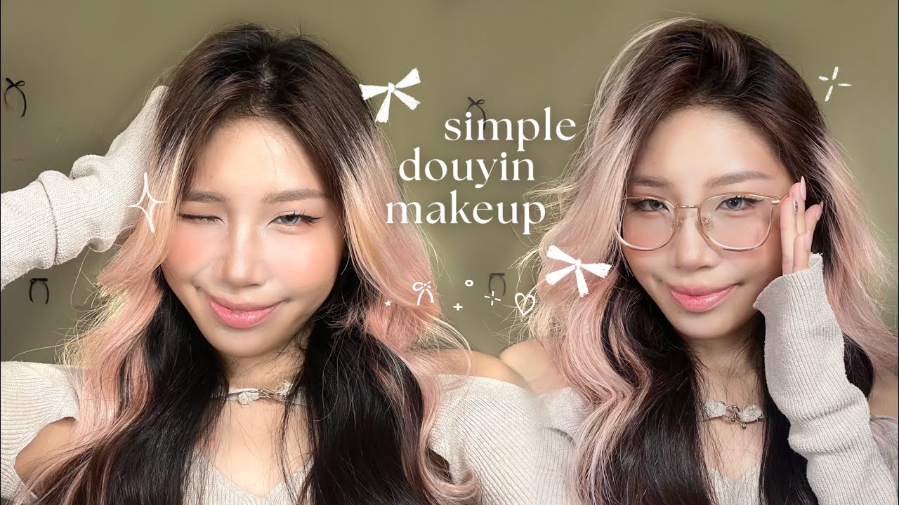 SIMPLE DOUYIN MAKEUP ♡ Daily Douyin Makeup Tutorial for Beginners 🎀