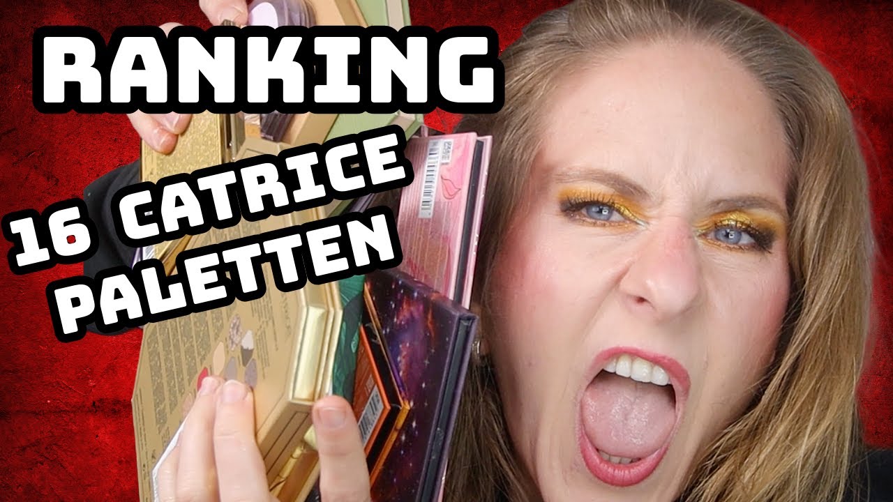 RANKING meiner 16 Catrice Lidschatten Paletten | Was ist euer Favorit?