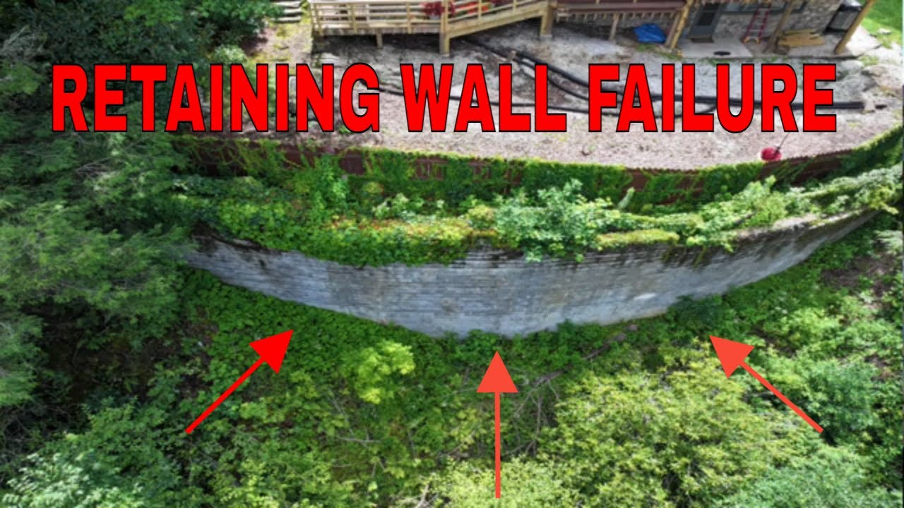 RETAINING WALL / SLOPE FAILURE PROJECT IN LINVILLE, NC - HIRE AN ENGINEER TO DESIGN THE REPAIR?
