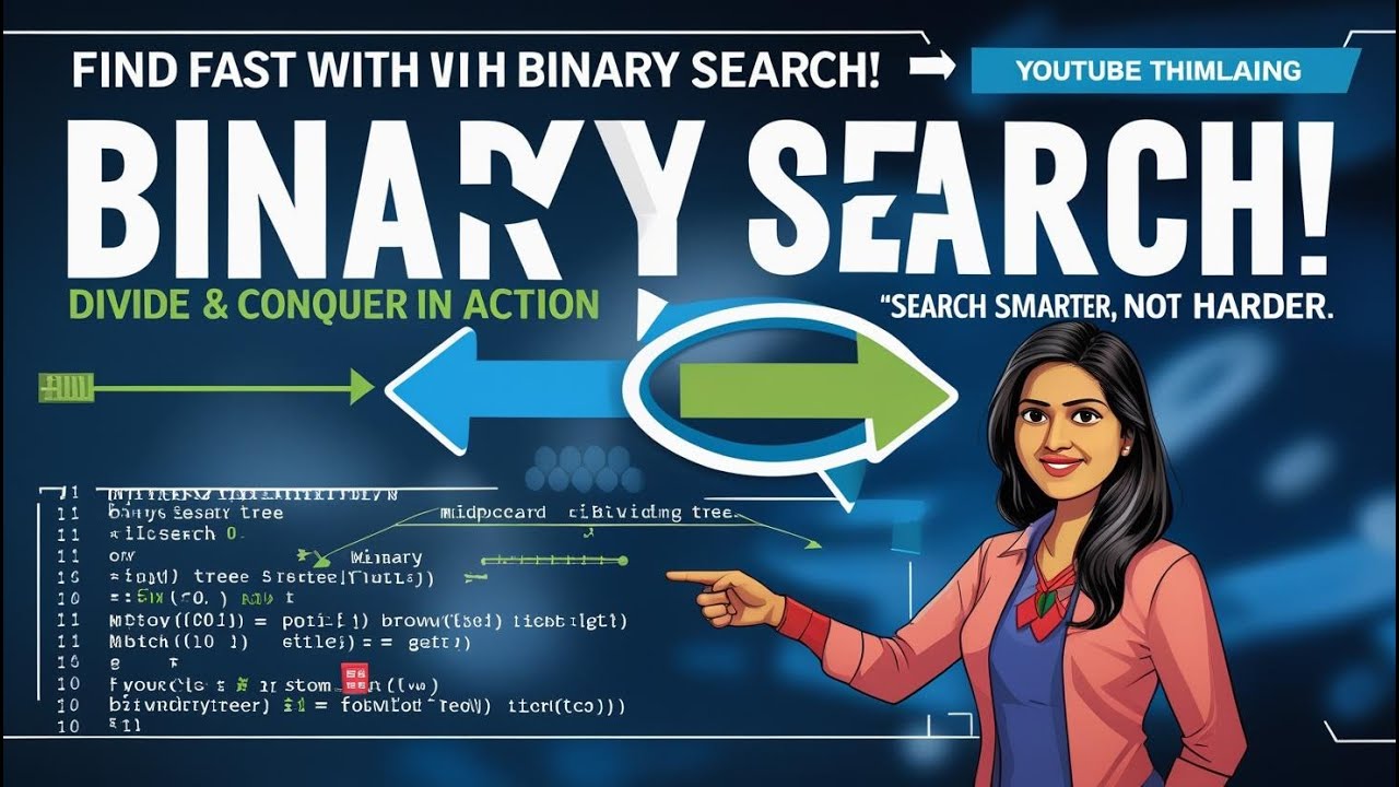 A29 | Binary Search Algorithm Explained  Fast & Easy Guide for Beginners