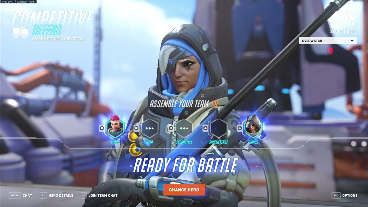 Gale #1 Ana! Overwatch 2 Season 8 Gameplay Top 500