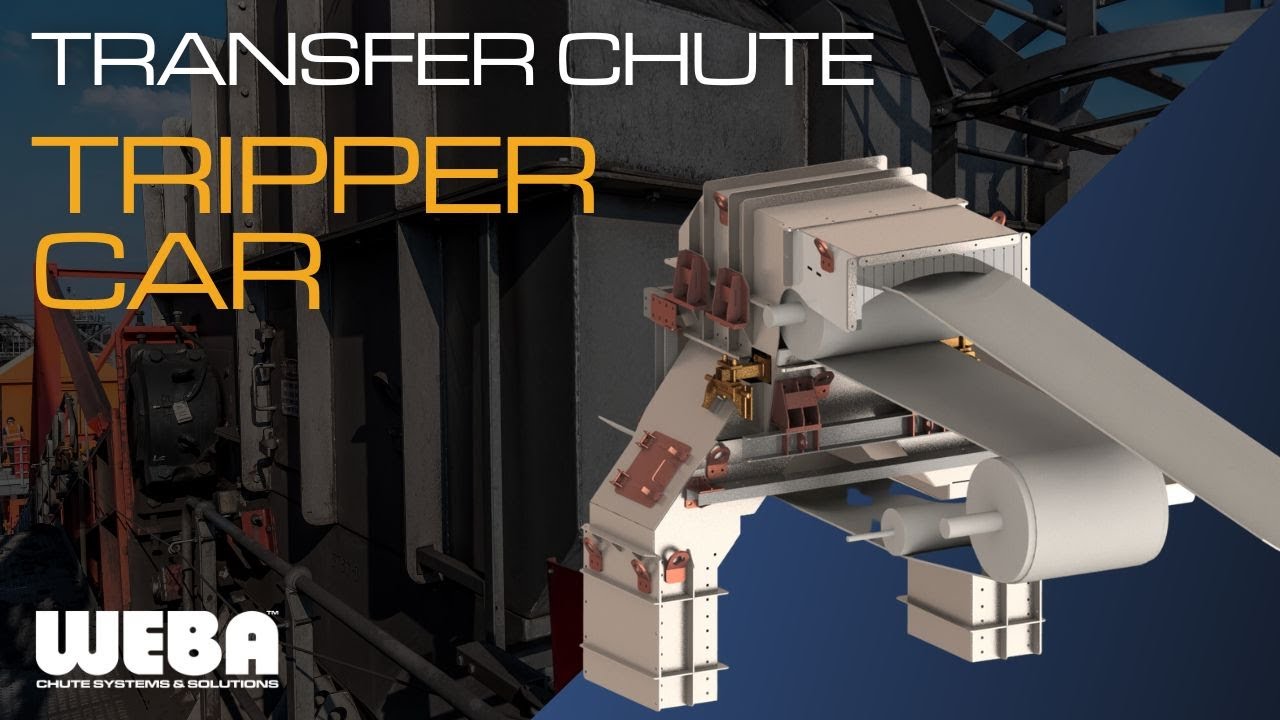 Weba chutes: Tripper car transfer chutes