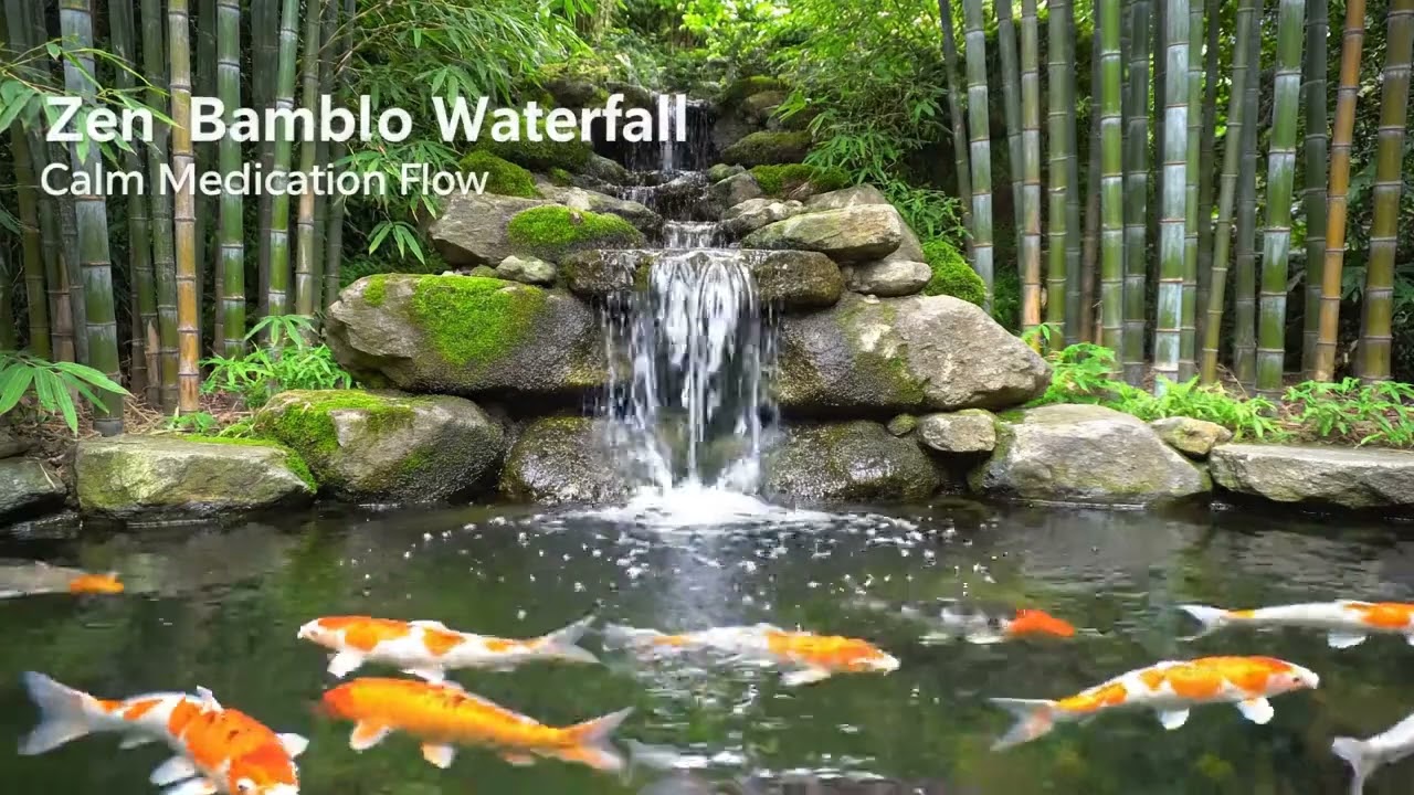 Calm Piano & Stream Sounds for Deep Focus