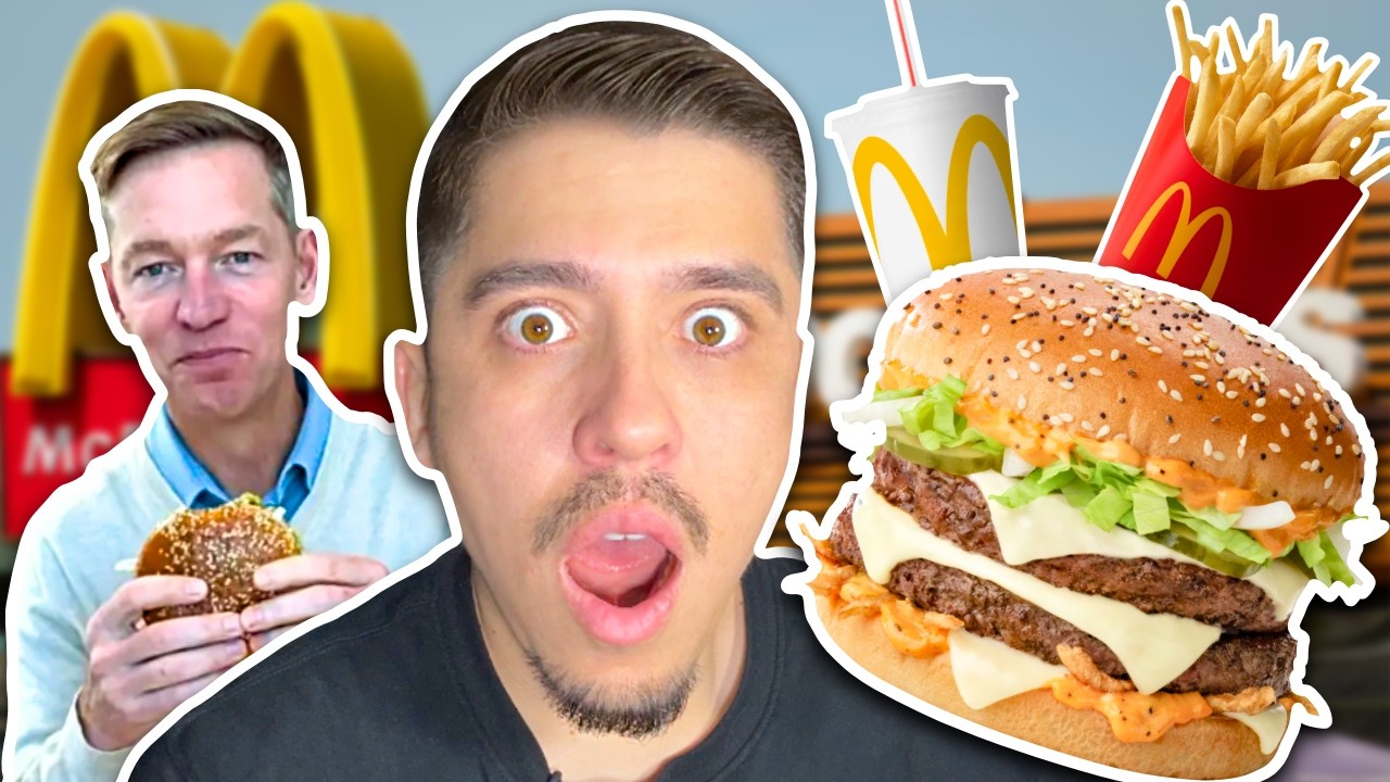 Этот бургер от генерального директора McDonald’s стал вирусным в интернете… Поэтому я попробовал ...