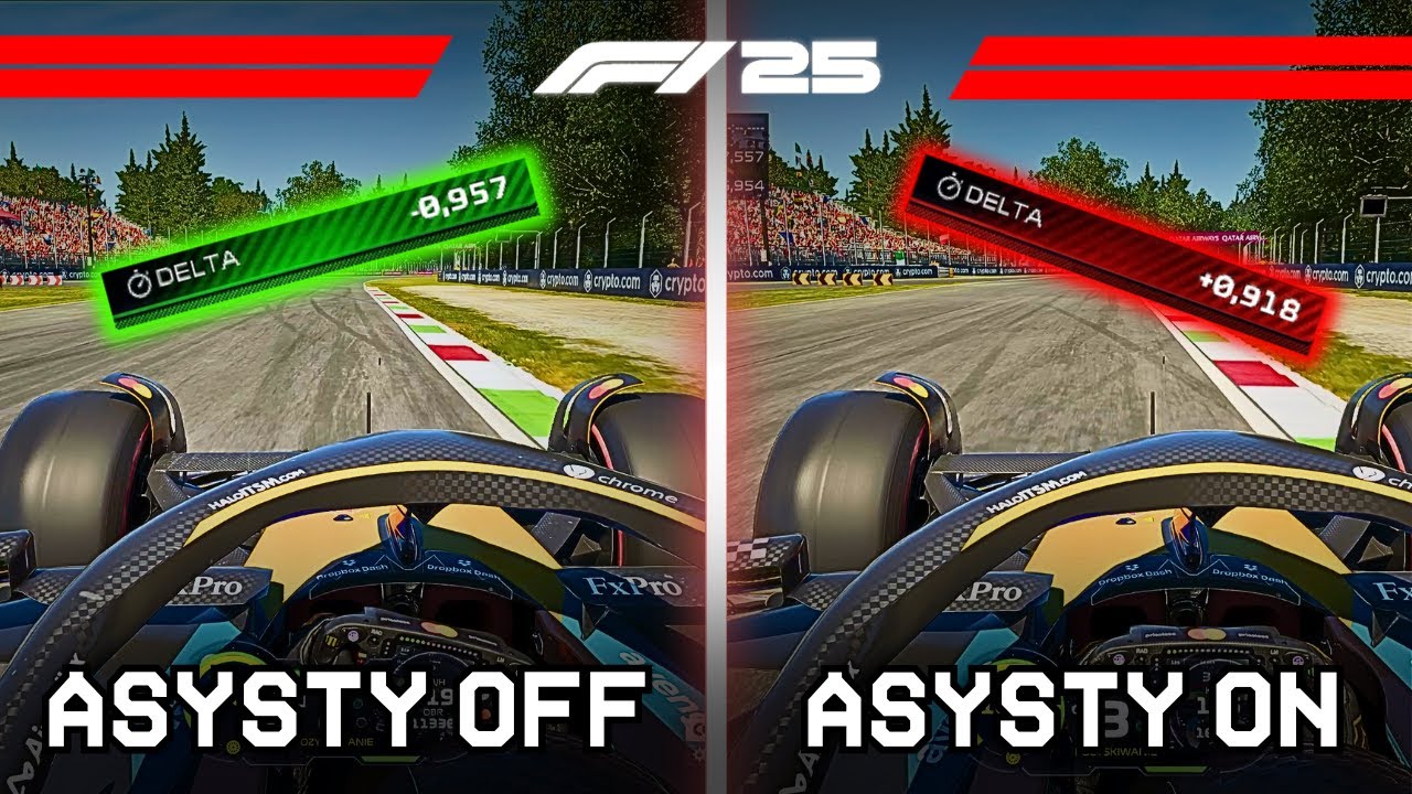 JAKA JEST R&Oacute;ŻNICA W CZASACH MIĘDZY ASYSTAMI W GRZE F1 25?