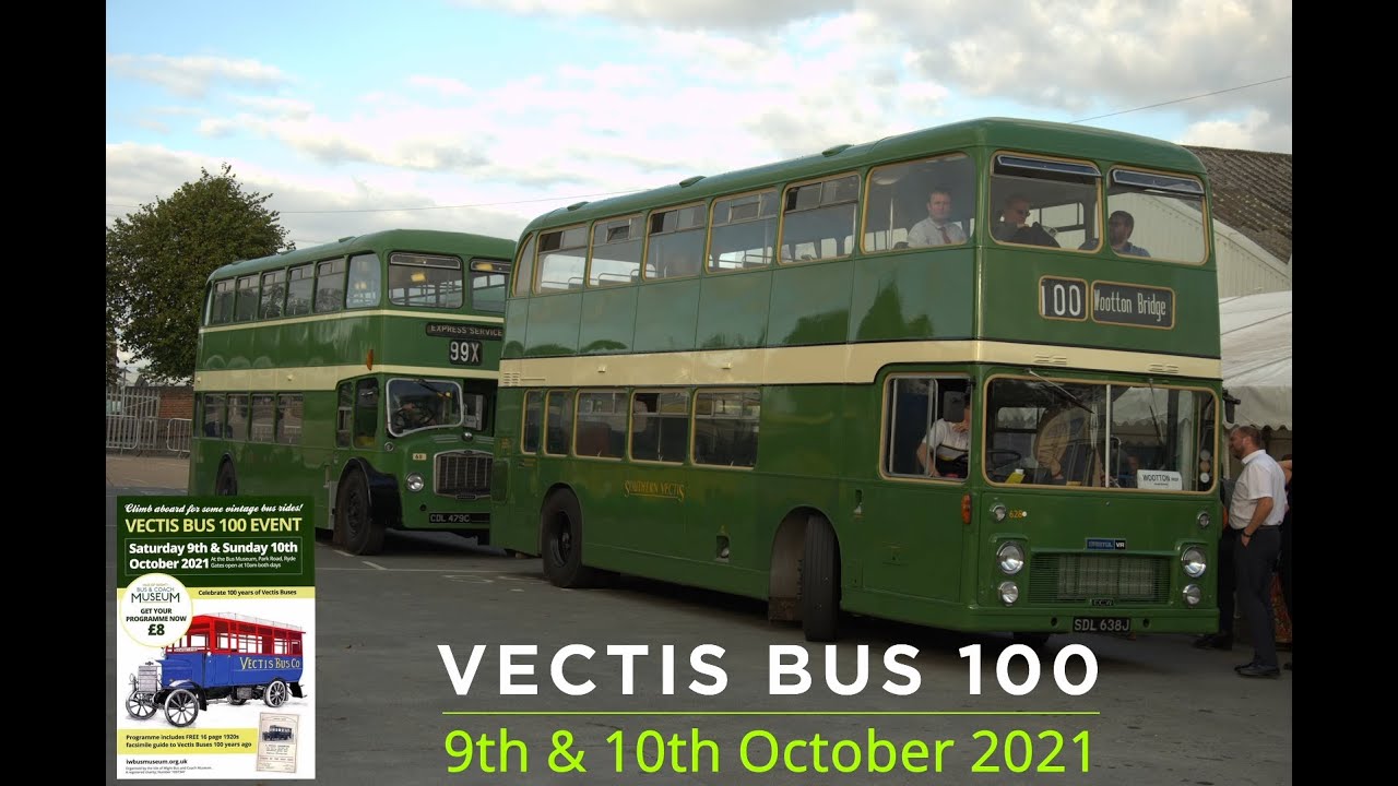 Vectis Bus 100 - Isle of Wight Bus Museum 9th and 10th October 2021