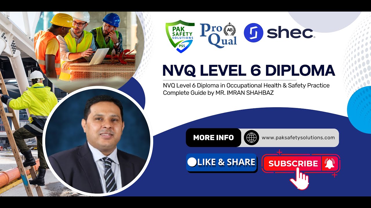 NVQ Level 6 Diploma in Occupational Health & Safety Practice | Complete Guide NVQ Level 6 OHSP