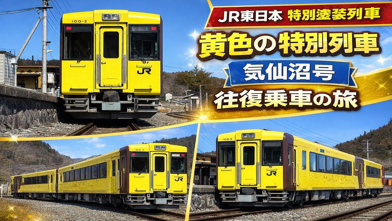 2026.3.14ポケモントレイン気仙沼号往復乗車の旅