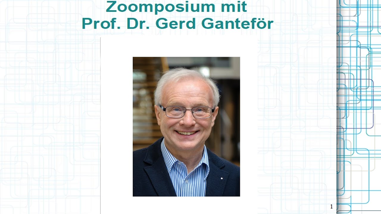 Im Gewebe der Wirklichkeit - Zoomposium mit Gerd Gantef&ouml;r