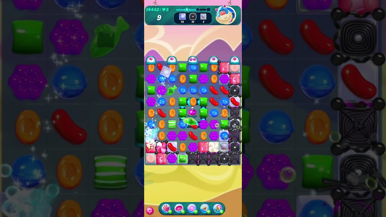 Candy Crush Level 14442 GamePlay