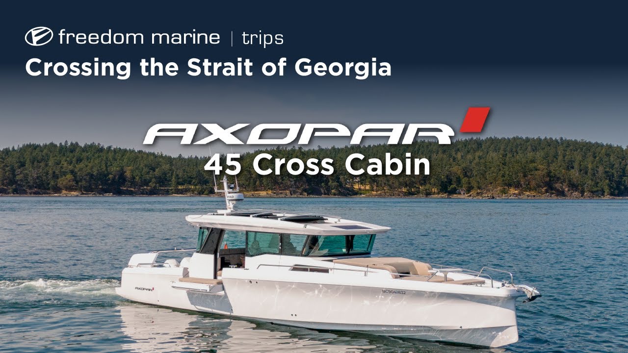 How the Axopar 45 XC Conquered the Strait of Georgia with Mercury Auto Pilot