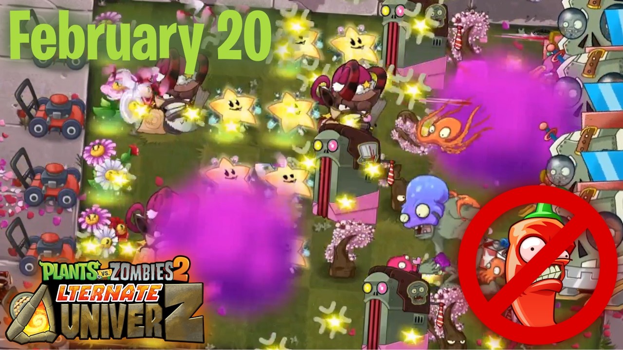 PvZ AltverZ Valenbrainz Piñata Party - February 20th, 2026 - PFless Mowerless
