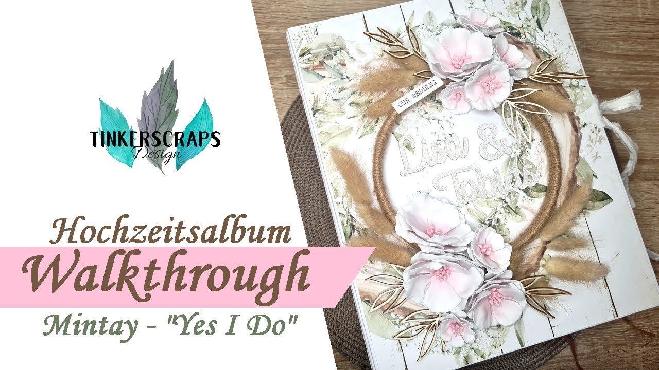 Hochzeitsalbum / Fotoalbum / Scrapbook - Mintay 