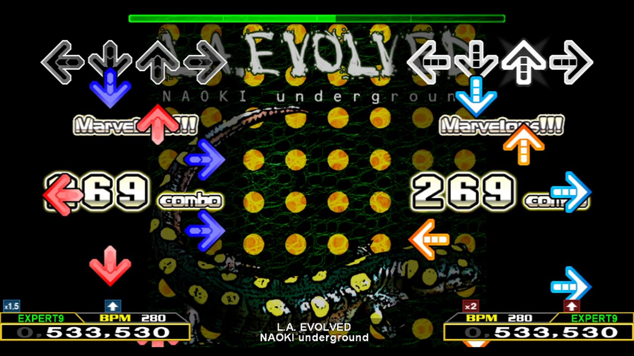 【DDR UNIVERSE3】 L.A. EVOLVED [SINGLE EXPERT] 譜面確認＋クラップ