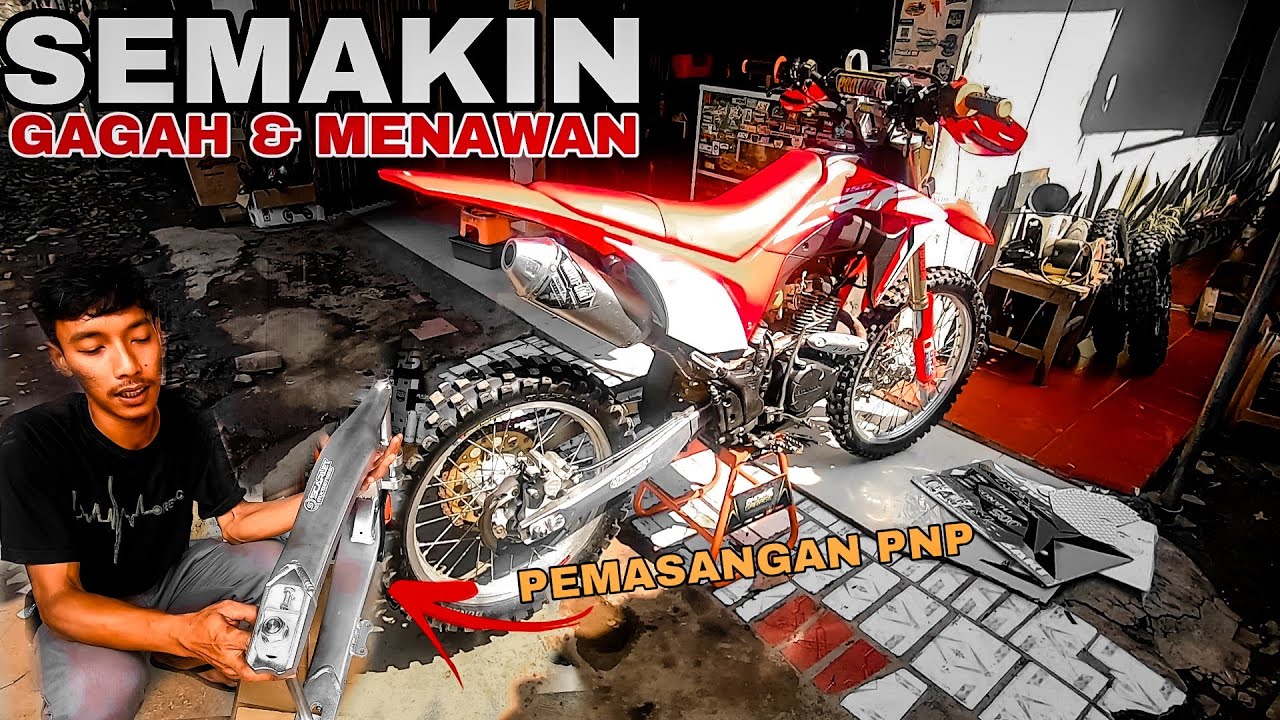 Pasang Arm Scarlet Model Ktm Panjang 66 Dihonda Crf 150