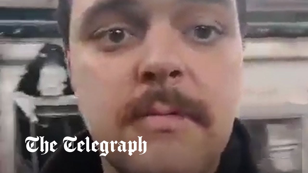 Ukraine war: Captured Briton seen moments before surrender without head injury visible on Russian TV