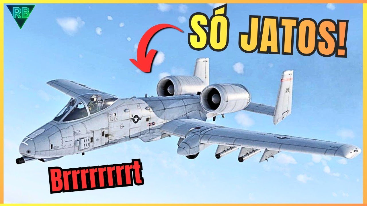JOGANDO com os NOVOS JATOS do Warthunder mobile! - PT-BR 