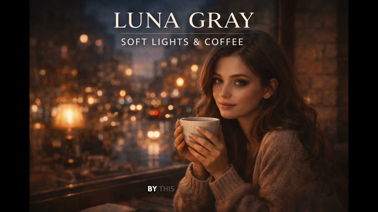 Rainy Window - Luna Gray (official lyrics) Chill R&B Caf&eacute; Music