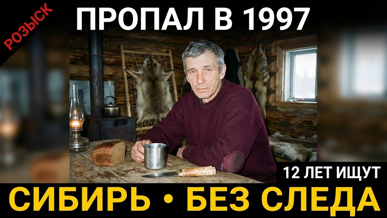 Охотник- исчез в Тайге в 1997 &mdash; спустя 12 лет медведь раскапывает ЭТО у заброшенной избушки&hellip;