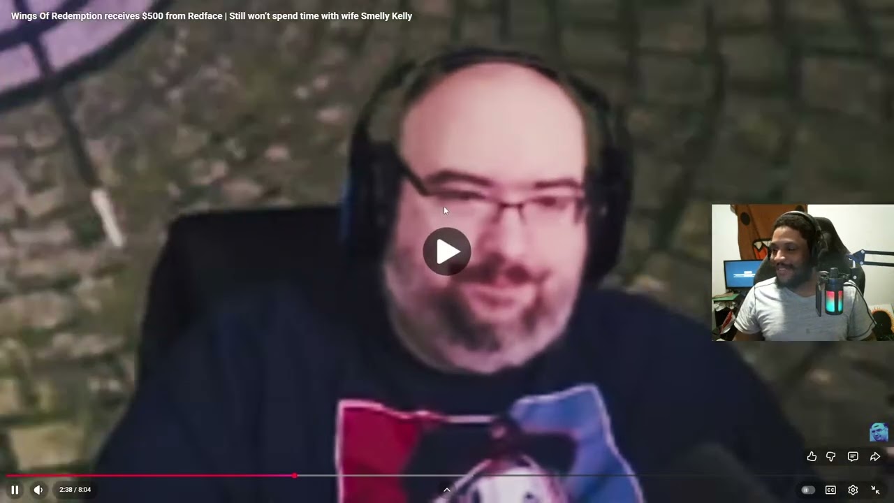 Wings gets $500 Dono, Acts ungreatful/ Spends no time with his wife on christmas