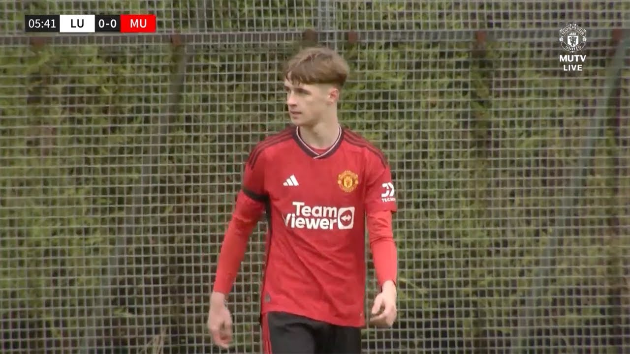 Jack Fletcher (2007) vs Leeds U18s | 1 goal & 1 assist