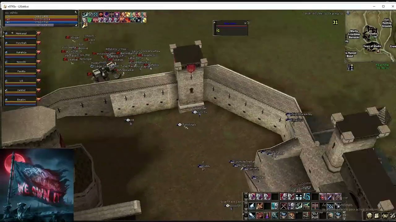L2 Gold cc FirstSiege -------------- 2pts vs all Server