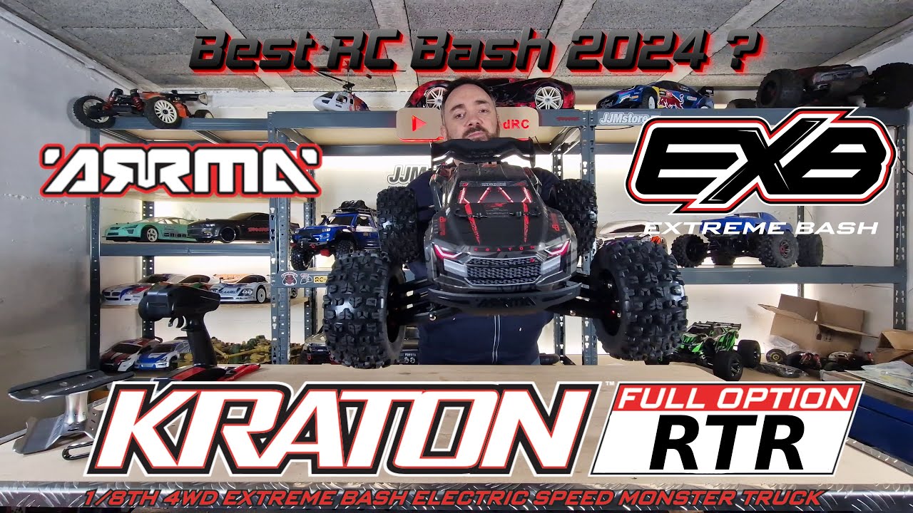 ARRMA KRATON EXB V2 6S RTR, La RC de BASH 2024 ? Unbox, Présentation, Essais, Conclusion 😮