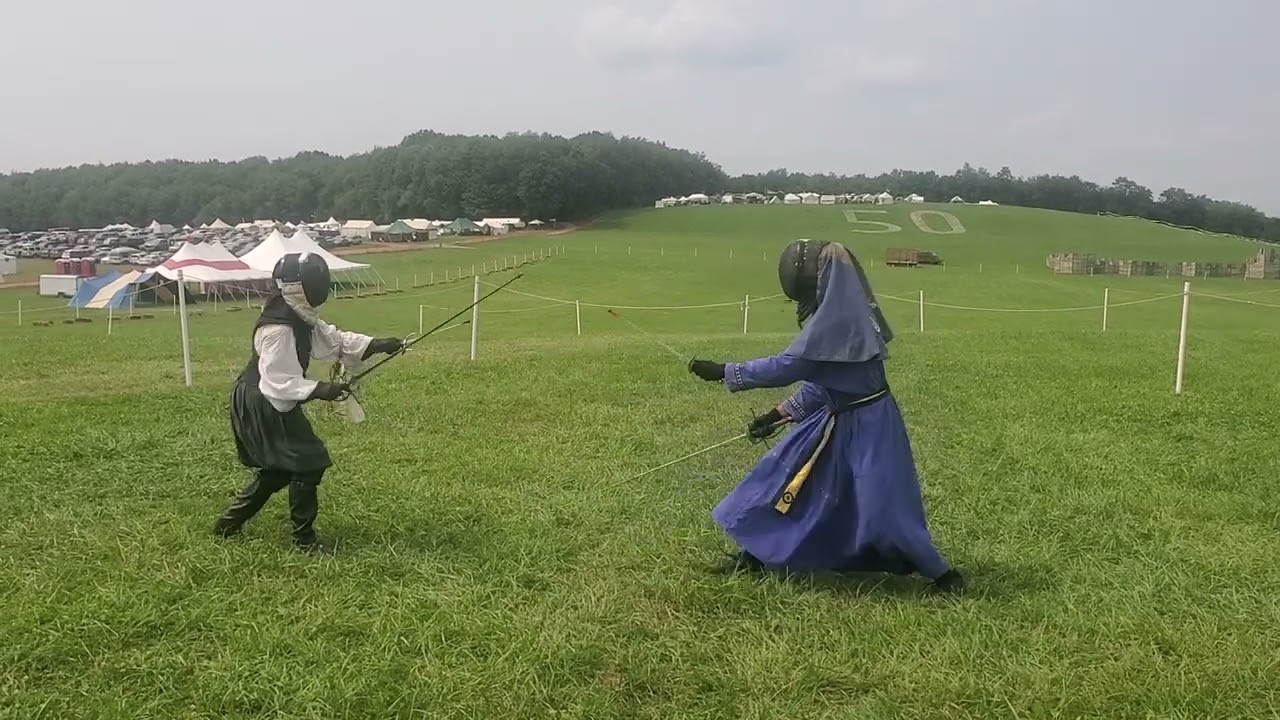John Drake vs Bumi (best of 5 at Pennsic 2023)