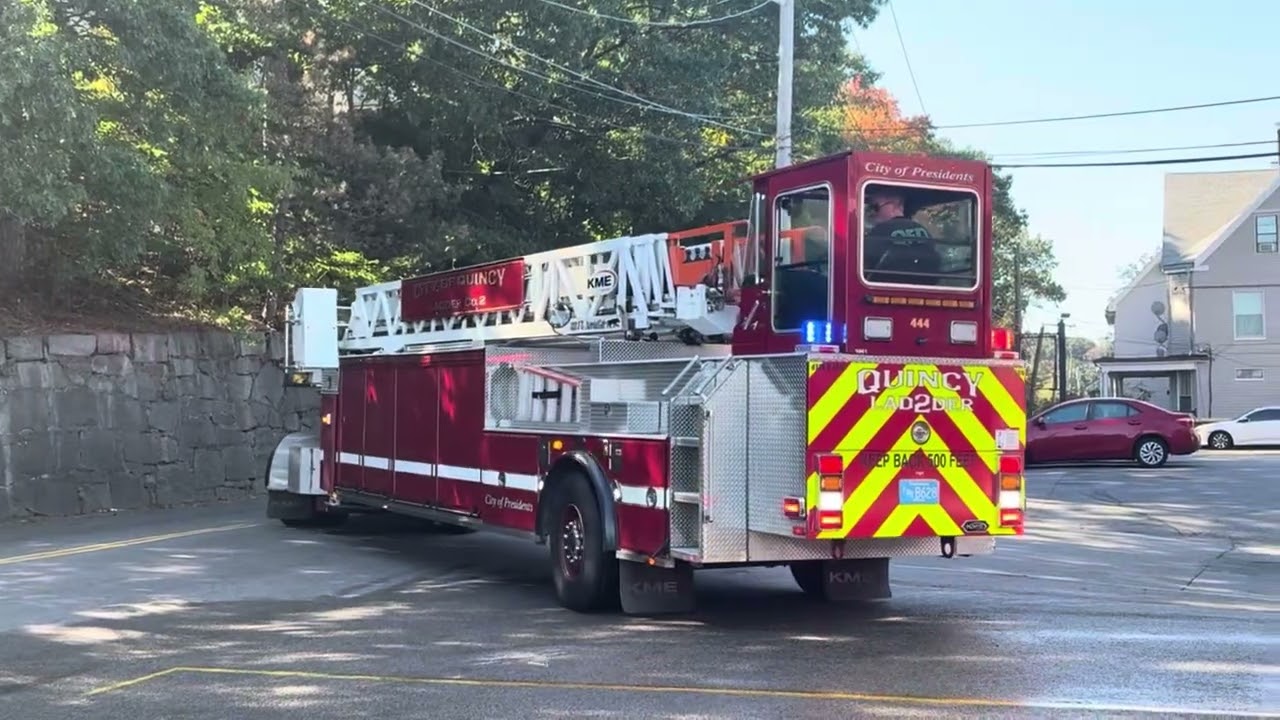 Best of Quincy ma fire department ladder 2