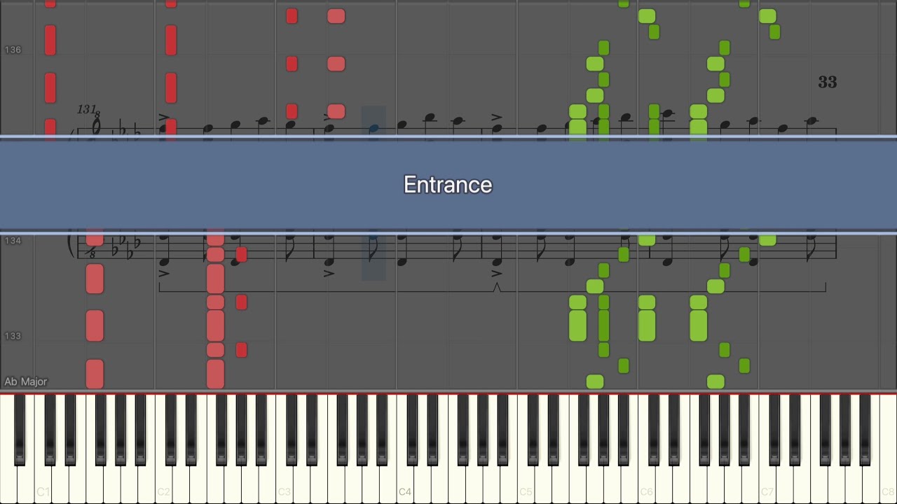 【Deemo】Entrance 【Synthesia】