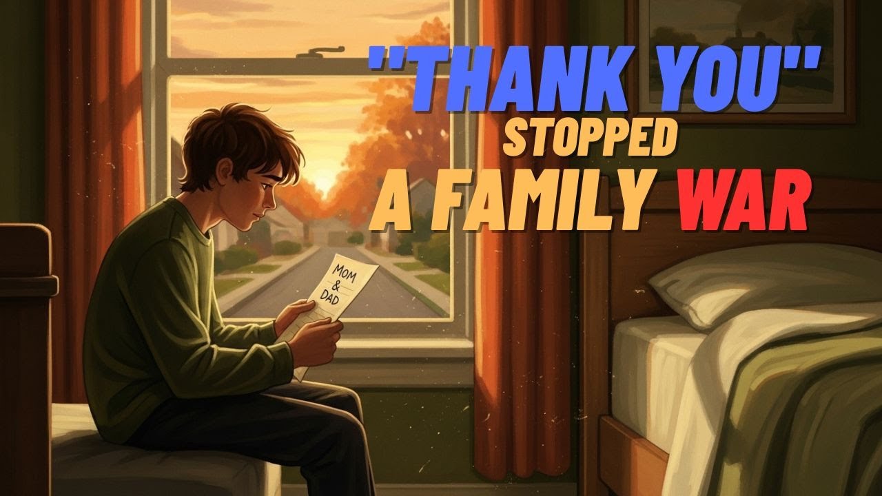 Their War At Home Finally Stopped… With A Single “Thank You.”