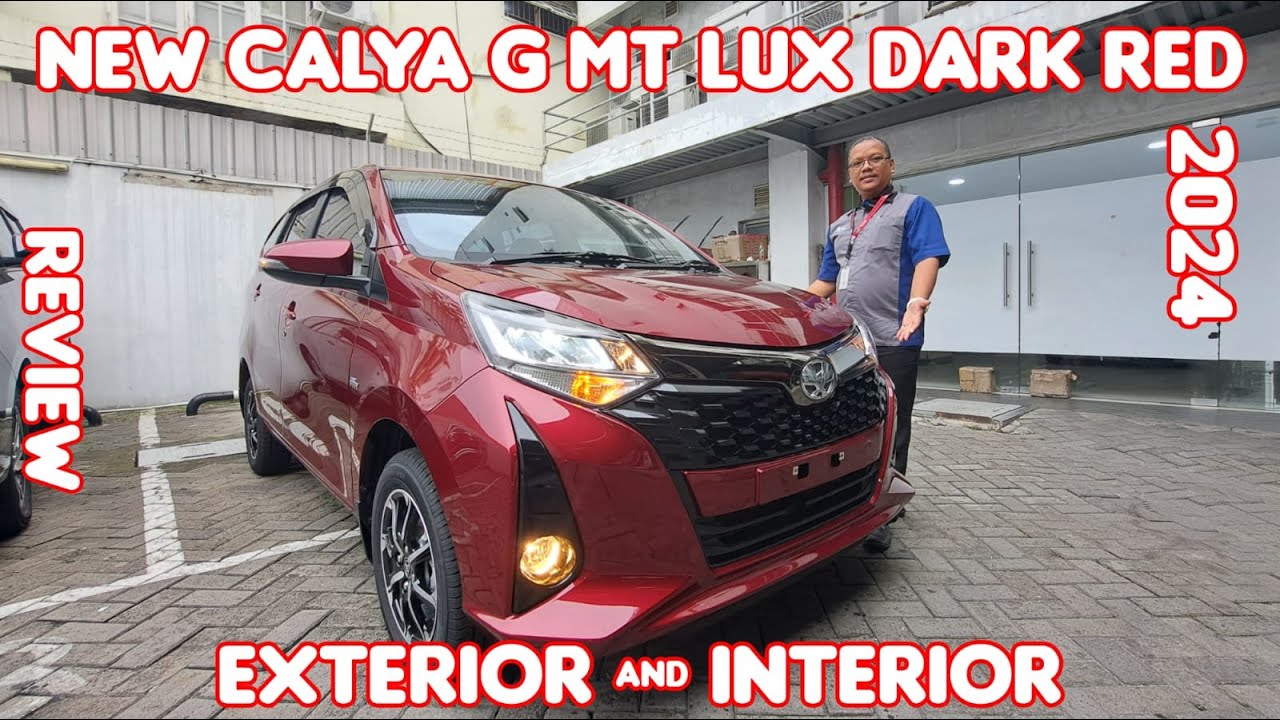 Review Tuntas All New Calya G Manual Lux Warna Dark Red Mica Tahun 2024|Toyota Medan 085362072000