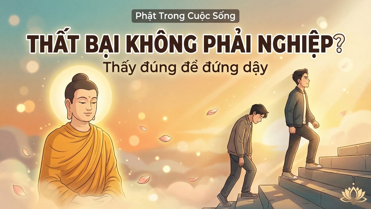 Thất bại có phải “nghiệp”? Hiểu đúng để không buông xuôi | Phật Trong Cuộc Sống