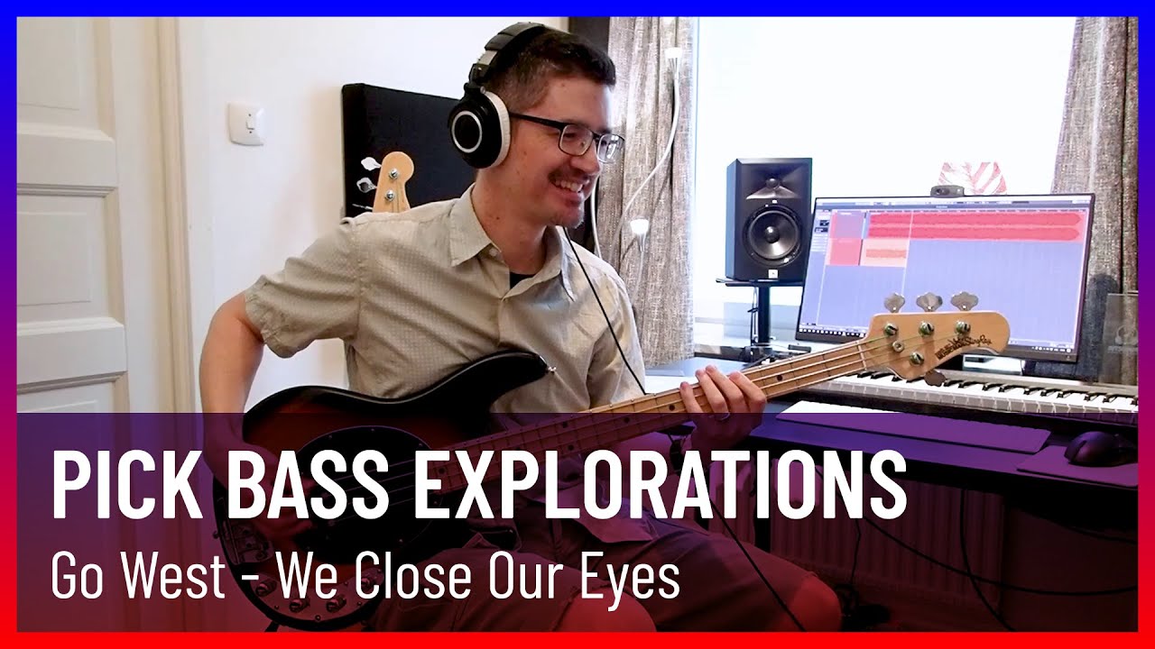 Go West - We Close Our Eyes (Bass Cover)
