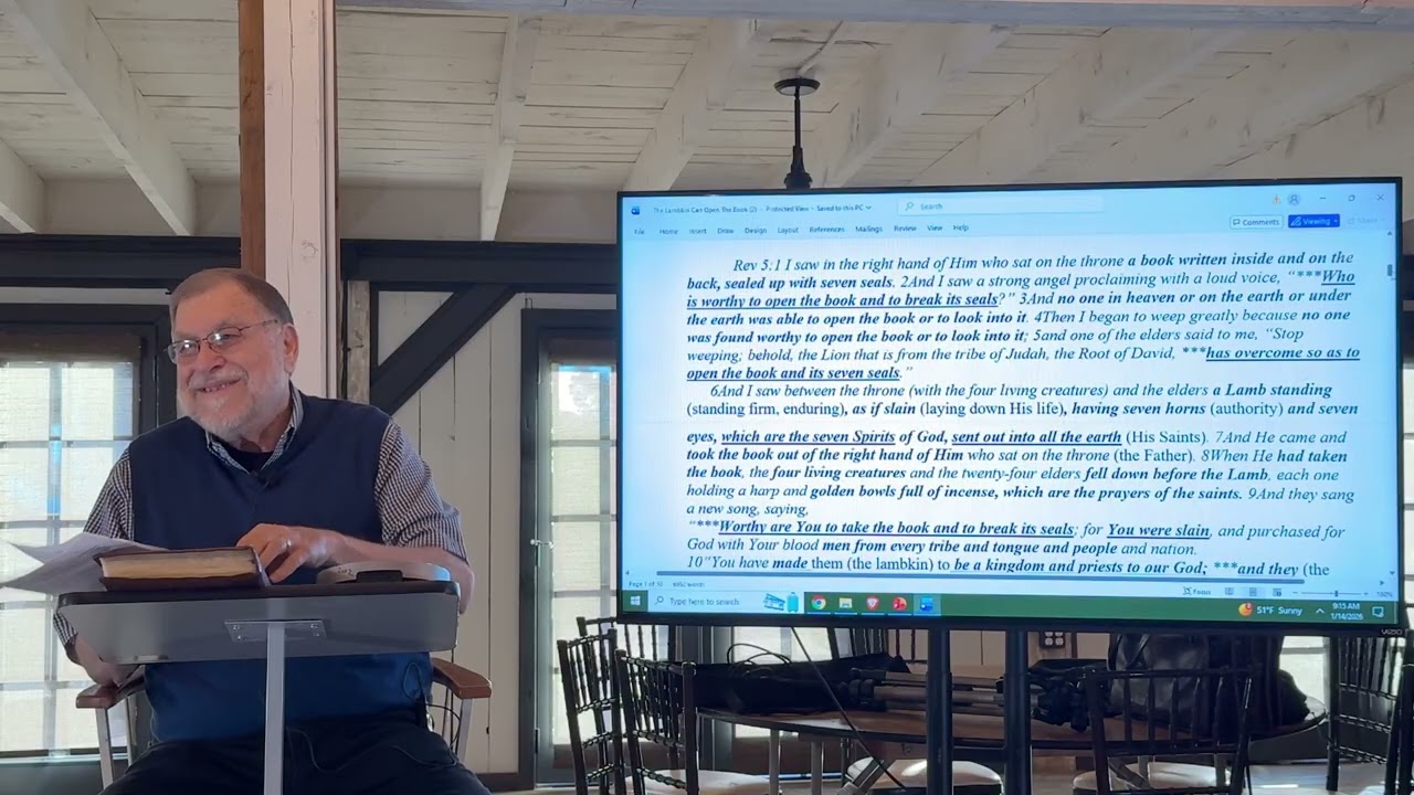 Windmill Bible Study 1-14-26