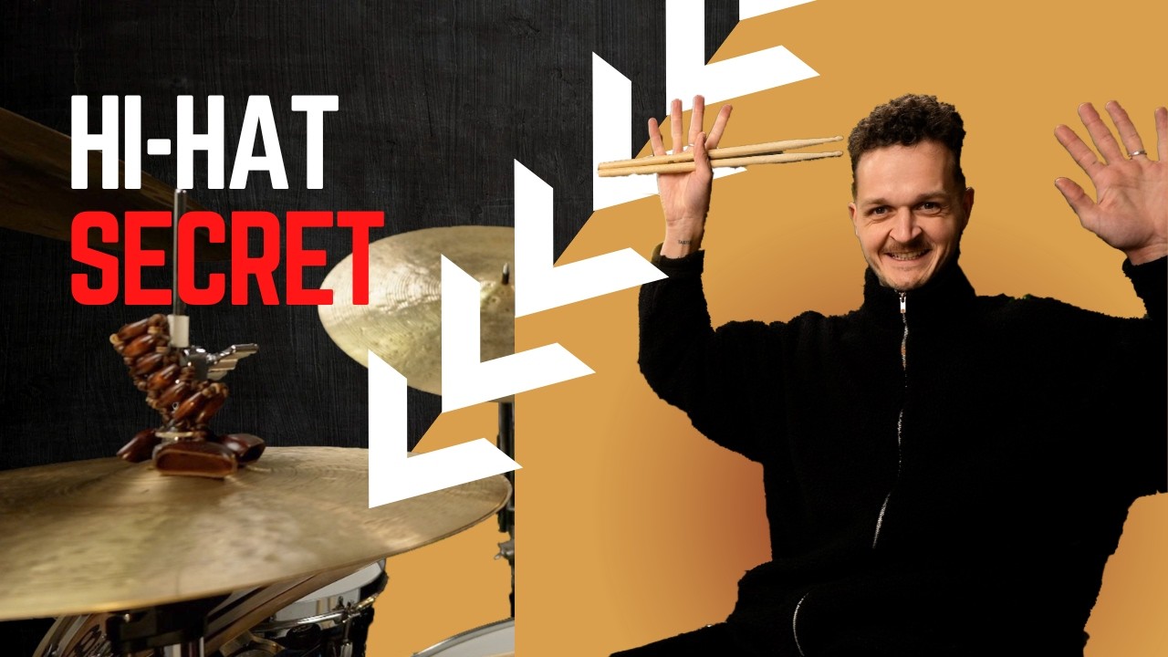 Mit Akzenten zum Profi-Hi-Hat-Drum-Sound – inkl. Moeller-Technik-Tutorial