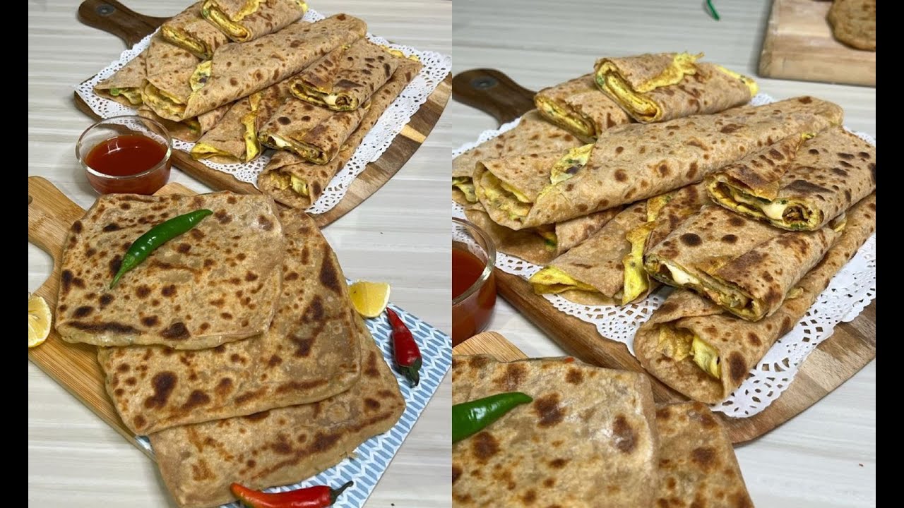 پراتا بالبطاطس و البيض  فطيره لذيذه  اطعم فطور و عشاء  ام يزيد التركستاني
