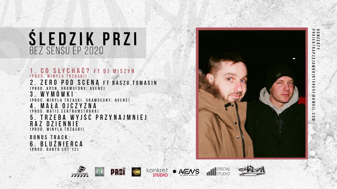 Śledzik PRZI - 01. Co słychać feat. DJ Miszyn  (prod. Winyla Trzaski )