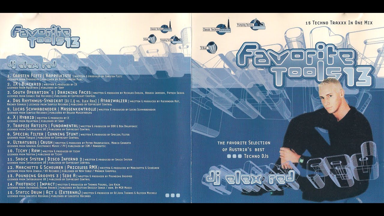 Favorite Tools 13 - DJ Elex Red [XXX102, 1999]