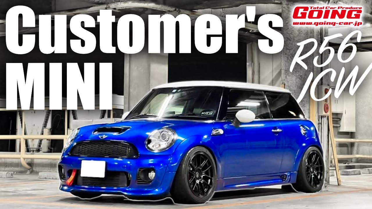 【お客様車両紹介】街乗りからサーキットまで楽しめる本気のミニクーパーR56【ジョンクーパーワークス】