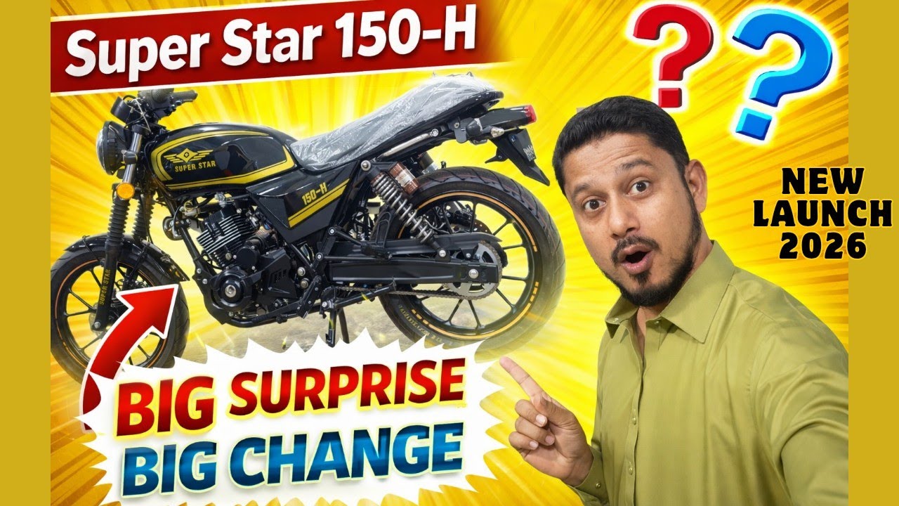 Super star H 150 New launch 2026 | big surprise Big change | New features update 