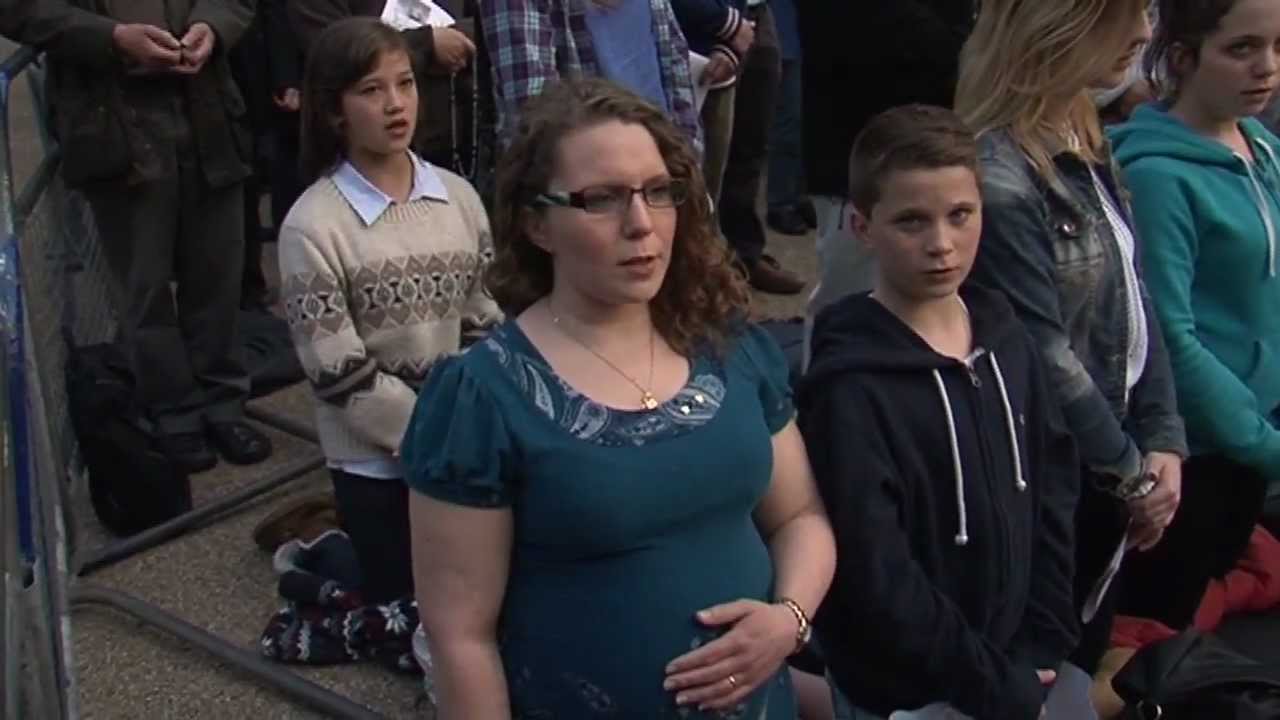 Abortion protests: 'what my mum fought for is being threatened'