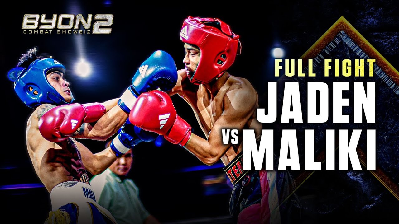 JADEN BACHTERA VS MALIKI SOMA (BYON COMBAT SHOWBIZ VOL.2) FREE FIGHT