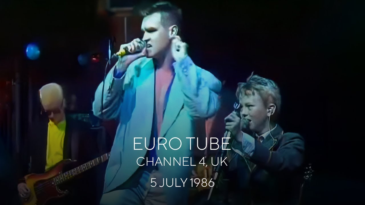 The Smiths - Euro Tube, Channel 4, UK - 5 July 1986 &bull; 4K