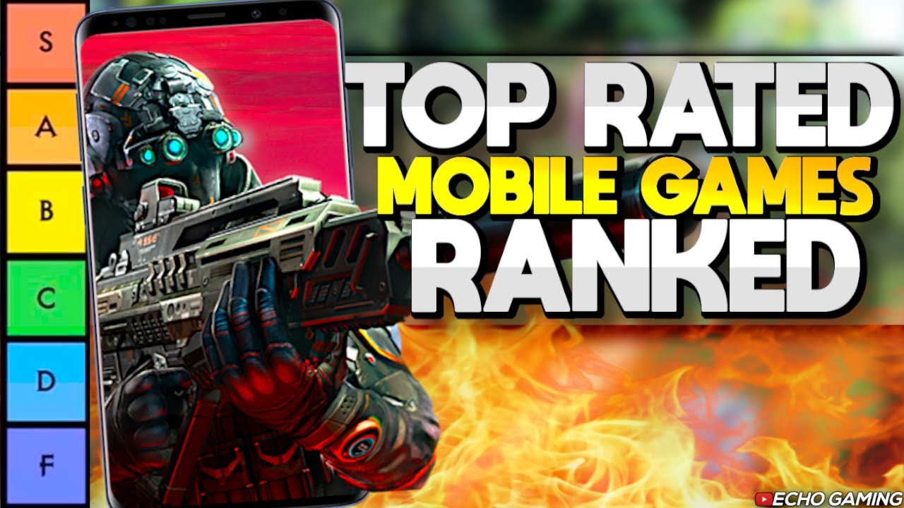 Ranking the Top Rated Mobile Games in the Google Play store