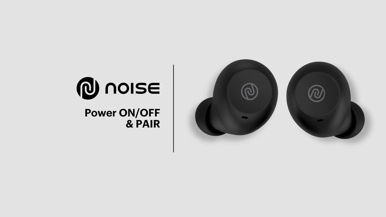 How to turn/off & Pair: Noise Shots Ergo